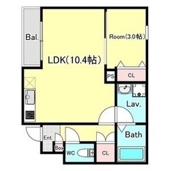 🏢安心の叶えRoom✨『1LDK』千葉市中央区浜野町✨敷金…