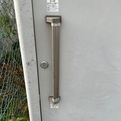 お話し中 ヨドコー YODOKO 物置 鍵あり