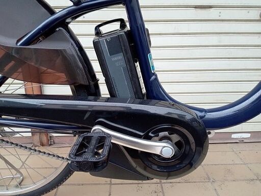 中古電動自転車 ヤマハ パスナチュラ 26インチ ネイビー 横浜 №3617