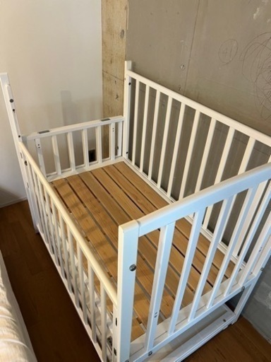 ヤマサキ ハイタイプベビーベッド ツーオープン ヤマサキ ツーオープン