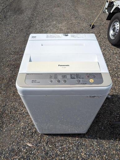 （受け渡し決定）パナソニック　洗濯機 6.0kg NA-F60B9 2016年製