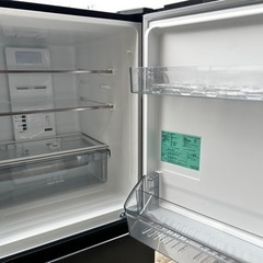 2023年製　ハイアール　3ドア冷蔵庫　ブラック