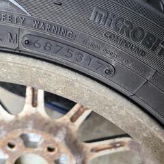 17インチ　スタッドレスタイヤ　ホイール付き