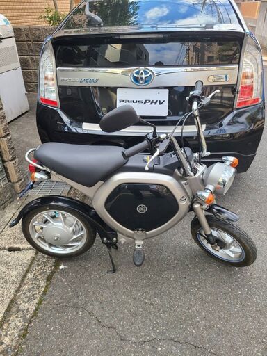 珍しい 電動原付 EC-02  折り畳バイク　室内保存　走行500キロ　充電器付き