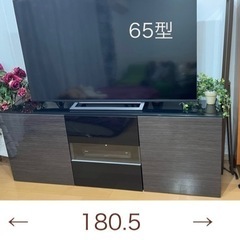 お譲りが決まりました【無料】IKEA テレビボード　ブラック系　...