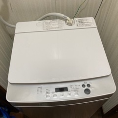 【決まりました】洗濯機　0円