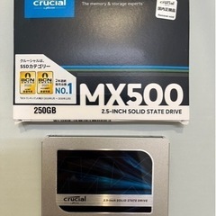 値下げ　Crucial SSD 250GB