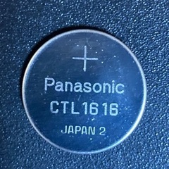パナソニック CTL1616 カシオ ソーラー時計用 純正 2次...