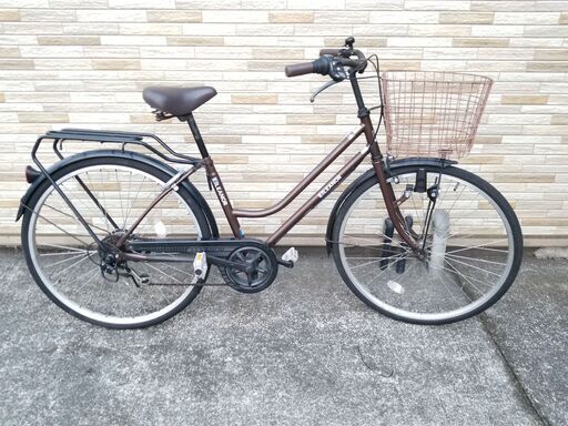 中古自転車 6段変速 26インチ ブロックダイナモ 軽整備済み 防犯登録対応 町田市 相模原市 MM141