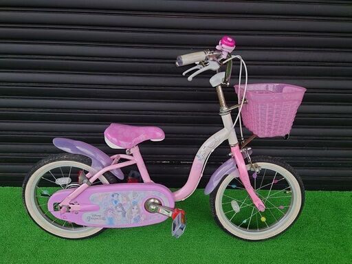 【子供用自転車】ides アイデス 16インチ ディズニープリンセス【引取限定・現状渡し】三重県