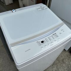 【動作保証あり】IRIS OHYAMA アイリスオーヤマ 2021年 IAW-T605WL 6.0kg 洗濯機 ガラスフタ【管理KRS649】