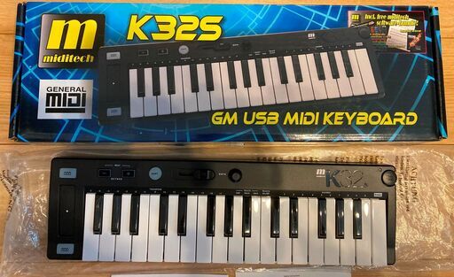 ★超美品　MIDITECH ( ミディテック )  K32s MIDIキーボード