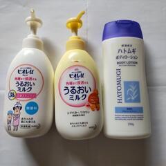 ビオレUうるおいミルク、ハトムギボディローション   【お取引中...