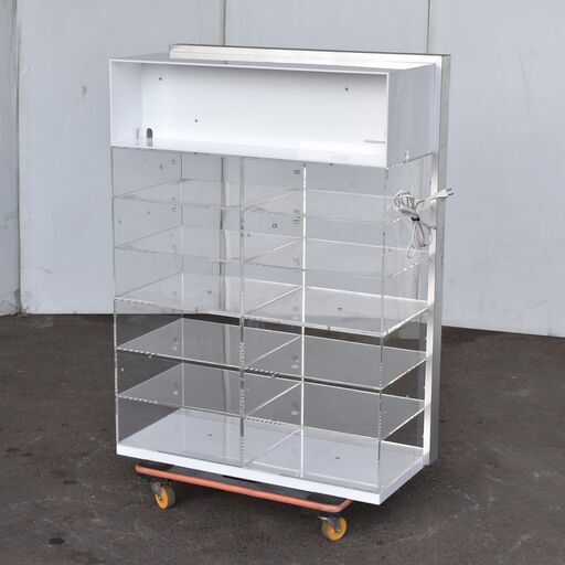 タバコ・たばこ・什器5段 たばこ什器 6列6段 各列15個収納 天板トレー付き – アクリルストア.com