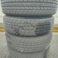 13㌅アルミホイール(weds G−Mach)と13㌅タイヤ(YOKOHAMA S306)の4