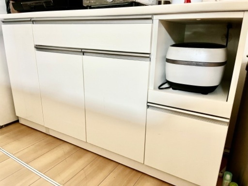 ニトリ⭐︎キッチン収納　キッチンカウンター食器棚