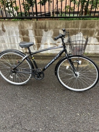27インチ、6段変速自転車です