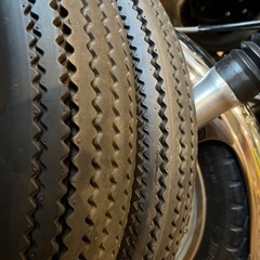 バイク　タイヤ　SR400 Loadstar TIRE ビンテージタイヤ　中古