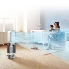 ダイソン 空気清浄機【加湿機能・送風機能付】（空清36畳まで/加湿10畳まで ホワイト/シルバー）Dyson Pure Humidify + Cool PH01