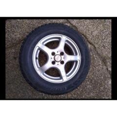 １４インチアルミホイール４本☆175/70R14スタッドレス付⑥NO６