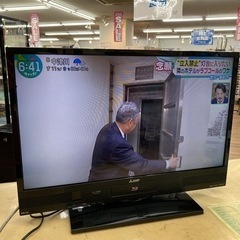 S077 ⭐ 三菱電機 HDD500GB内蔵 ブルーレイレコーダー搭載 LCD-V32BHR7 16年製 ⭐ 動作確認済 ⭐ クリーニング済