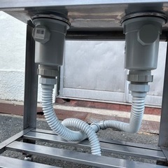 業務用 1槽シンク 幅600×奥350×高さ795(mm) 横型シンク 流し台 一層シンク 一層 1層 一槽 厨房 店舗用品 厨房機器 大阪発