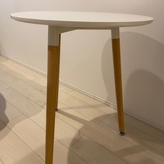 丸テーブル60cm ホワイト