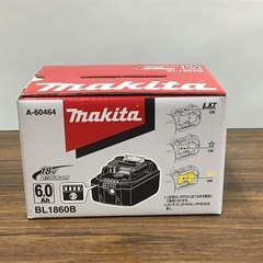 【未使用】makita 18Vバッテリー BL1860B