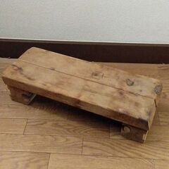 【無料】アンティーク　木製飾り台