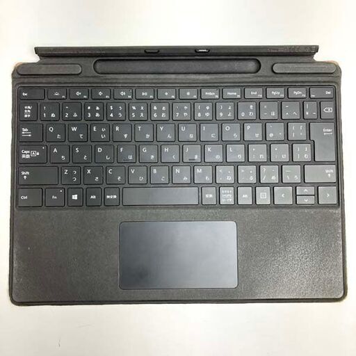 【動作未確認中古品】マイクロソフト Microsoft Surface Pro Signature キーボード ブラック 日本語配列 現状品 スリムペン2欠品 箱有