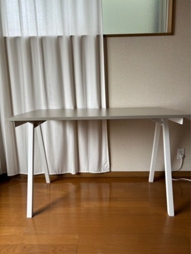 新品】TROTTEN トロッテン 天板、脚 120×70 white 67 引き取る 新品】TROTTEN トロッテン 天板、脚 120×70 white 67 引き取る