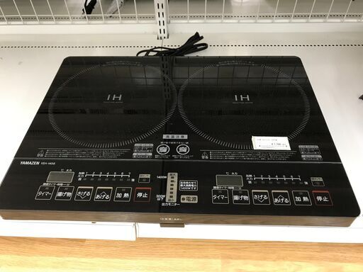 ★ジモティ割あり★ 山善 IHコンロ YEH-1456  19年製 動作確認／クリーニング済み KJ4383