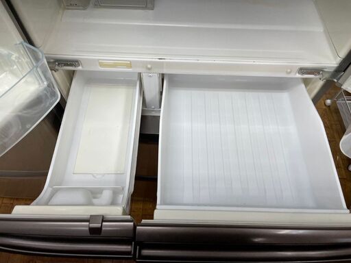 冷蔵庫 No.8269 ナショナル 445L 2008年製 自動製氷機能付き NR-F452TM