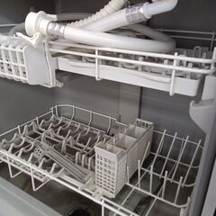★ジモティ割あり★ Panasonic 食器洗い乾燥機 238L  動作確認／クリーニング済み TK1706 食器洗い乾燥機 クリナップ ZWPM45M18KDS-E シルバー 扉面材タイプ