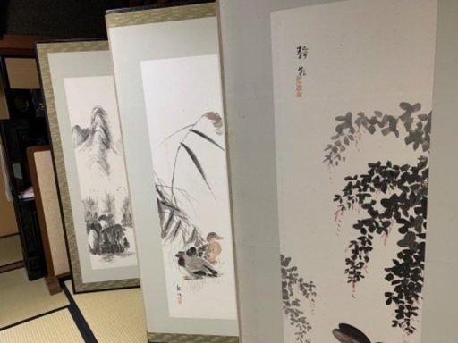 屏風 風神雷神図 屏風 俵屋宗達(四曲小屏風) - 金屏風 屏風 の通販(