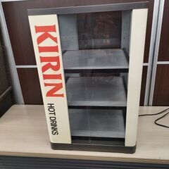 全自動CANウォーマー 動作確認済み GW-108 YOSHIKIN 什器 KIRIN 缶ウォーマー 四面ガラス HOT DRINK 店舗などに  保温 ショーケース 吉田金属製作所/YOSIDA 苫小牧西店