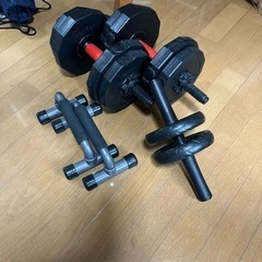 ダンベル10kg×2 アブローラー 倒立バー