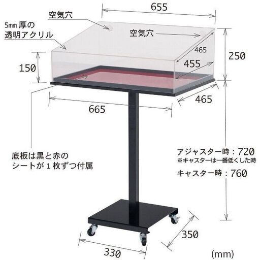 店舗用 食品サンプルケーススタンド 39420-1N