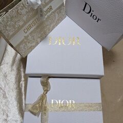 Dior ディオールの空き箱 紙袋 ギフトボックス ショッパー