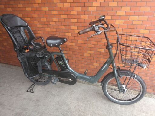 お渡し後も安心の自転車店から出品です。　Panasonic  ギュットアニーズ　8年使用