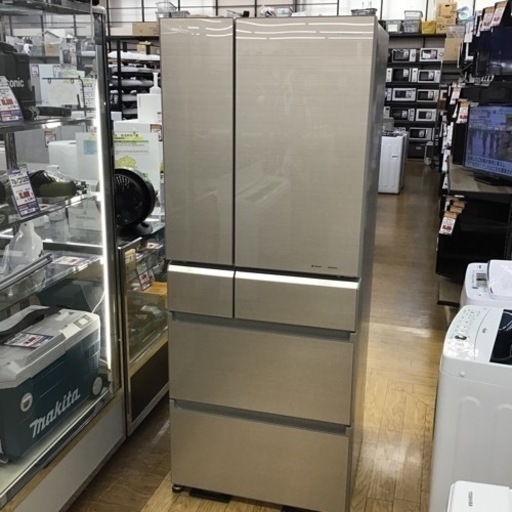 最新デザインの #B-89【ご来店頂ける方限定】Panasonicの6ドア冷凍冷蔵庫です 冷蔵庫