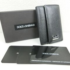 【おみせっち】DOLCE&GABBANA 6連キーケース レザー...