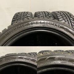 nokian HAKKAPELIITTA 2 225/45R17 17インチ スパイクタイヤ スタッドレス 4本 バリ溝 希少 カップピン　(MTS167) クレジットカード QRコード決済可能