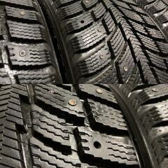 nokian HAKKAPELIITTA 2 225/45R17 17インチ スパイクタイヤ スタッドレス 4本 バリ溝 希少 カップピン　(MTS167) クレジットカード QRコード決済可能