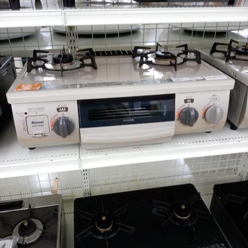 ★ジモティ割あり★ Rinnai ガスコンロ  18年製 動作確認／クリーニング済み OJ3594