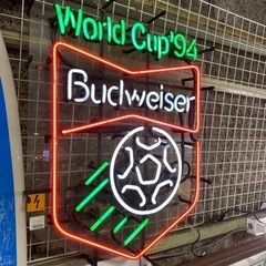 《インテリア》バドワイザー看板　W杯94年バージョン