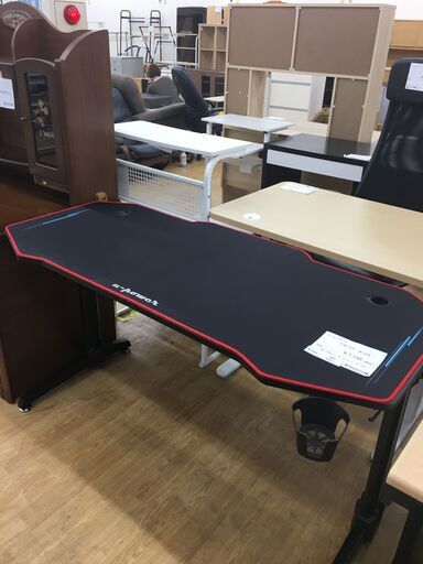 ★ジモティ割あり★  ゲーミングデスク  W140×D63×H75 クリーニング済み SJ5121