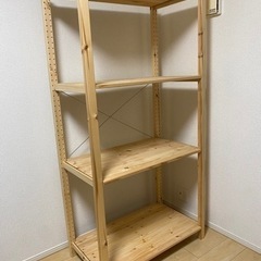 IKEA イーヴァル　パイン無垢材棚