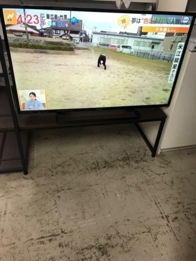 ☆値下げ☆k2402-595 Panasonic 液晶テレビ TH-43E300 43インチ 2017年製 リモコン付き 動作確認済み キズ汚れ有り