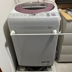 シャープ洗濯機　es-gv80m